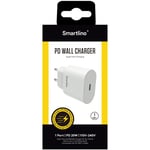 Smartline Power Delivery Laddare 20W USB-C vit