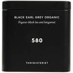 Teministeriet 580 Black Earl Grey Organic Tin 100g