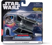 Bizak Star Wars 62610016 Micro Galaxy Squadron Vaisseau Tie Advanced avec 1 Figurine