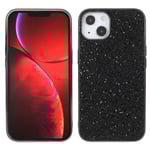iPhone 13 Skal Glitter Svart