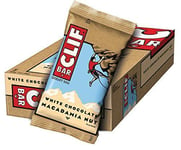 Clif Bar White Chocolate Macadamia 68g bar (Pack of 12)