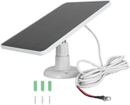 Panneau Solaire pour Sonnette, Chargeur Solaire Compatible avec Google Nest Doorbell (batterie), pour Sonnette Vidéo Ring, Caméra 2K, Réglable à 360 Degrés, Câble de 9,8 Pieds.[G428]