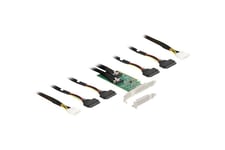 Delock - kontrollerkort - U.2 NVMe - PCIe 4.0 x16