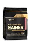 Optimum Nutrition Gold Standard Gainer Weight Gainer Whey Protein Powder with Vitamins, Creatine and Glutamine. Protein Shakes by ON - Strawberry Shake, 16 Servings, 3.25kg