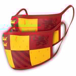 Pyramid Harry Potter (gryffindor) Face Mask 2 Pack