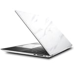 Textured Skin Stickers for Dell XPS 15 (9500) (White Marble)