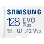 Samsung 128 Gt Micro SDXC EVO Plus-minneskort