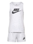 Nike Club Tank & Jersey Short Set / Club Tank & Jersey Short Set Grå