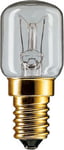 Glödlampa GE E14 15W Klar Päron