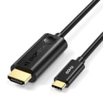 Choetech Kabel USB-C - HDMI 4K/60Hz, 1,8 m, Svart