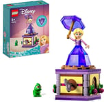 LEGO Disney Princess Twirling Rapunzel Buildable Toy with Diamond Dress... 