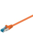 CAT 6A patch cable S/FTP (PiMF) Oranssi