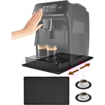 Underlägg Kaffebryggare Silikonmatta med kant 47x29cm Helautomatiska kaffeunderlägg