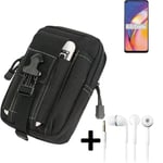 big Holster for Oppo A94 + earphones pouch sleeve belt bag cover case Outdoor Pr