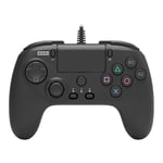 Manette Filaire Hori Fighting Commander pour PS4, PS5 et PC Noir