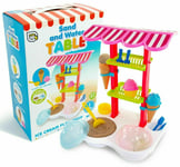 Sand & Water Ice Cream Table Fun Childrens Kids Boys Girls Play Shop Sandpit Fun