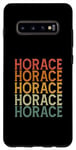 Galaxy S10+ Retro Custom First Name Horace Case