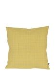 Kvarts, Pillow Case *Villkorat Erbjudande Home Textiles Cushions & Blankets Cushion Covers Gul Almedahls