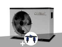 Pompe à chaleur 7 kW Full Inverter Aqua Premium + Kit by-pass Ø 32/38/50 mm - AquaZendo