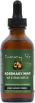 Sunny Isle Rosemary Mint Hair and Strong Roots Oil 3oz, Infused with Biotin & J