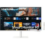 PC-skärm - SAMSUNG - Smart Monitor M7 - BM700 - 32" UHD 4K 3840x2160 - 60Hz - VA - 4ms - Svart - HDMI + Fjärrkontroll