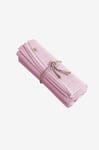 Lovely Linen - Duk Classic Rund i manglat lin - Rosa