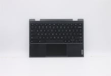 Lenovo Chromebook 300e 2nd Keyboard Palmrest Top Cover US Black 5CB0Y57963