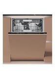 Hotpoint Hydroforce H8Ihp42L Fullsize 15-Place Setting Integrated Dishwasher - Dishwasher With Installation