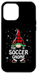 Coque pour iPhone 12 Pro Max Pyjama de Noël assorti à motif de nain de football Buffalo