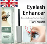 Feg Original Rapid Growth Serum 3ml Eyelash Enhancer Brush Liquid Eyelash Oil Uk