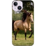 Apple iPhone 15 Plus Transparent Mobilskal Häst