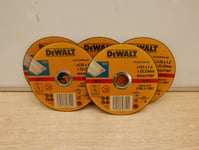 DeWALT DT42340Z 125MM 1.2MM INOX STAINLESS STEEL METAL CUTTING GRINDER DISCS x 5