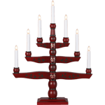 Star Trading - Tradition - Adventsljusstake - Röd
