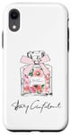 iPhone XR Stay Confident Flowers In Perfume Bottle For Women's & Girls Case
