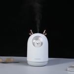 Usb Humidifier 300ml Cute Ultrasonic Cool Mist Aroma Air Oil Dif Pink