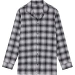Calvin Klein Flannel Sleep LS Button Down Pyjama Rutig bomull Small Herr