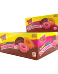 24 stk Yummy Gummy Doughnuts - Vingummi og Skum Donuts - Hel Eske 504 Gram