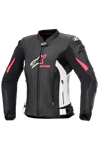 MC-Jakke Alpinestars Stella GP Plus V4 Dame Svart-Hvit-Diva Rosa