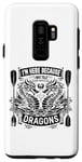Coque pour Galaxy S9+ Dragon Boat Crew Paddle et Dragon Boat Racing