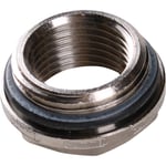 3/4&quot; x 1/2&quot; Krompläterad nippel/hylsa hummel