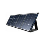 Panneau Solaire 200W PV200 Portable ip 65 pour Centrale Electrique EB70/EB55/AC200MAX, Chargeur Solaire Pliable avec Poignée de Ports et Support