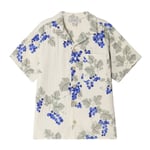 garbo&friends Kortärmad Skjorta Av Muslin Grapes Blue | Blå | 110/116 cm