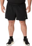 Asics Men's Road 2n1 5in Short Performance Black/graphite Grey, S