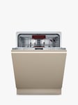 Neff S155ECX07G Integrated Dishwasher, Stainless Steel