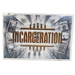 Incarceration Board Game Survive Prison Life Fun Game Tough Message New Sealed