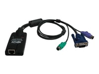 Eaton Tripp Lite Series Ps2 Server Interface Module For B064- Series Kvm Switches - Förlängare För Tangentbord/Video/Mus - Upp Till 50 M - För P/N: B064-016-02-Iph, B064-016-04-Iph, B064-032-01-Iph, B064-032-02-Iph, B064-032-04-Iph