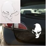 1 Pcs Car Styling Skull Sticker Decals Cool Funny D