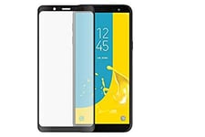 Bigben Connected Protège-écran en Verre trempé 2.5D pour Samsung Galaxy J6+ 2018 Noir