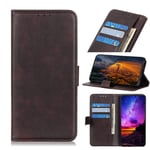 Wallet Case for HTC Desire 20 Pro Flip Leather Case with Bracket Function Phone Case Compatible with HTC Desire 20 Pro(Brown)