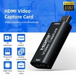 Hdmi Video Capture Card Usb 2.0 Hd 1080p For Ps4 Xbox Game Dvd Camera Recorder